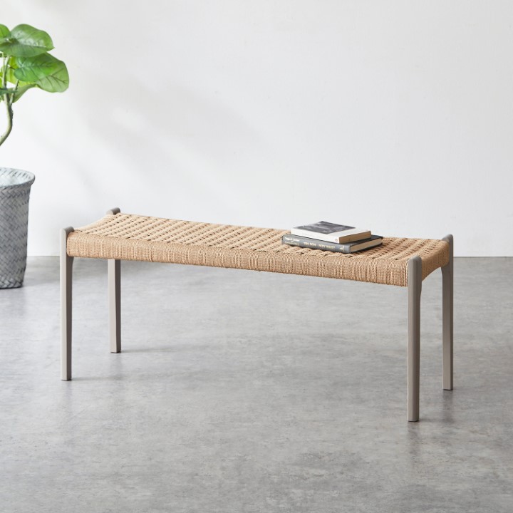 ペーパーコードベンチ 幅110cm