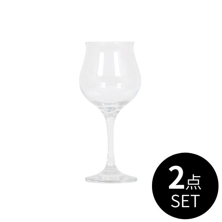 WAVYウェイビー ワイングラスM / 2点セット