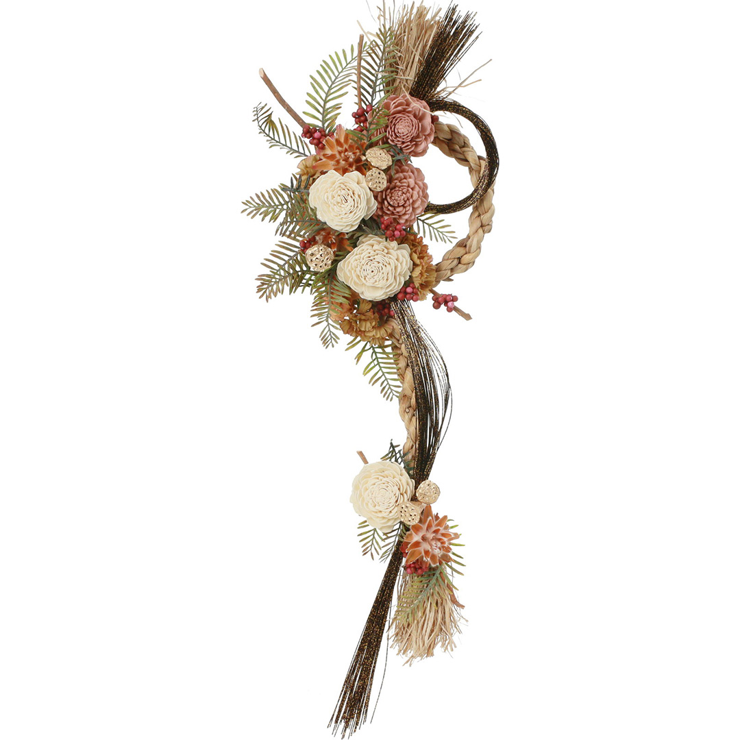 ホテイアオイ 水引アレンジ