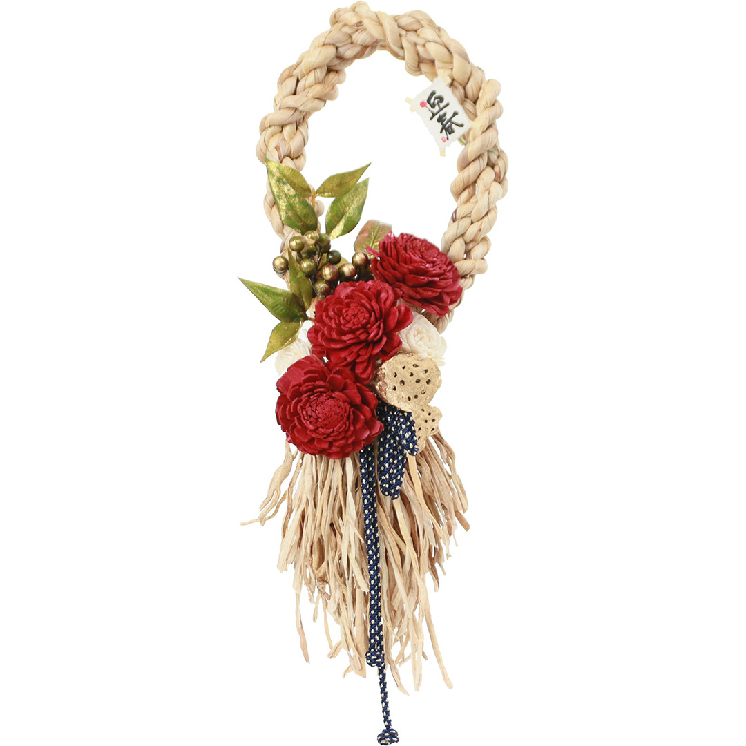 ホテイアオイ 長しめ縄アレンジ