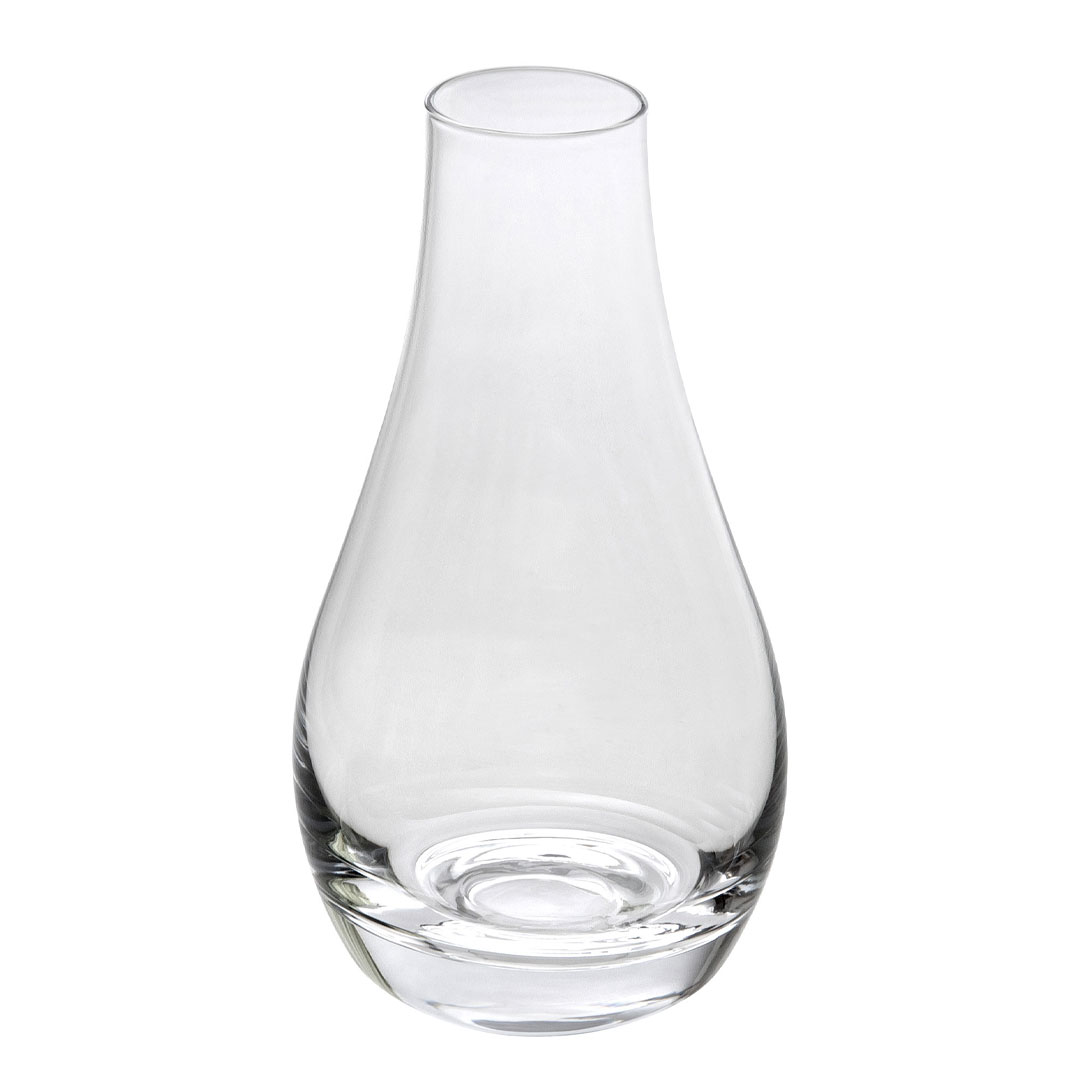一輪挿しガラス花器 H (涙型) クリア