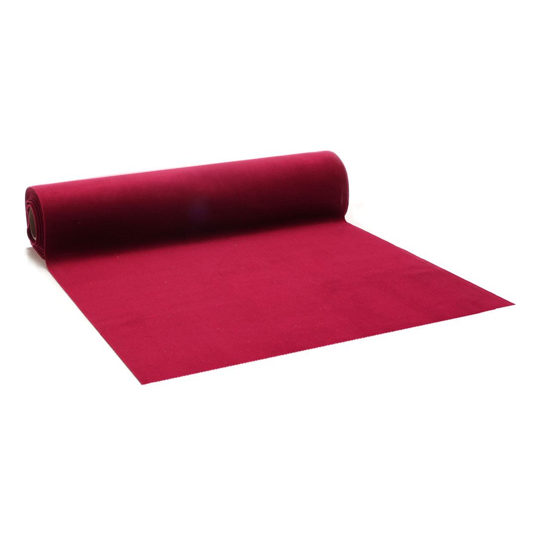 テーブルランナーVELVET DELUXE レッド