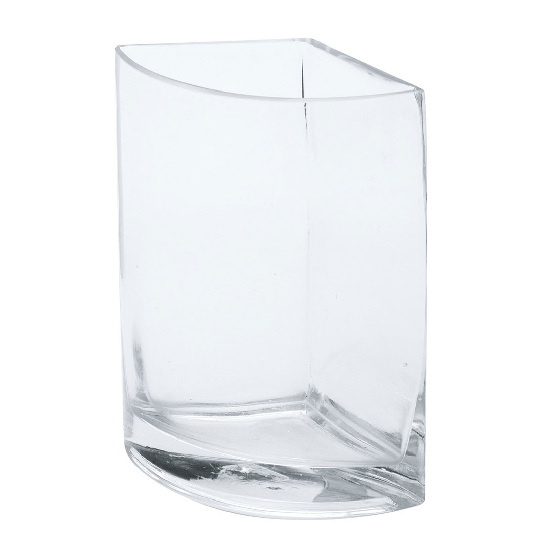 セミサークルガラスベース